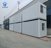 Standard Portable Container Steel Structure House Office Mobile 20ft Expandable Folding Container House Room