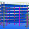 Prefabricated Building High Strength Multi Floors Steel Structure Hotel in the Maldives