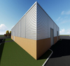 China Manufacturer Hot Dip Galvanized Light Metal Sloping Roof Steel Structure Commercial Building
