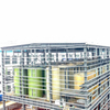 Industrial Steel Structure Warehouse Workshop Prefabricated Building Heavy Weight Metal Frame Warehouse Plant