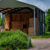 2024 Shelter From the Wind and Rain Metal Slab for Wall and Roof Steel Frame Hay Shed/Shelter