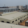 China Prefabricated Steel Structure Frame Industrial Workshop Factory Building Prefab Metal Warehouse Storage with Ridge Vent