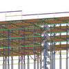 2024 Large Clear Span Strong Steel Column Prefabricated Building Multi-Storey Steel Structure Construction