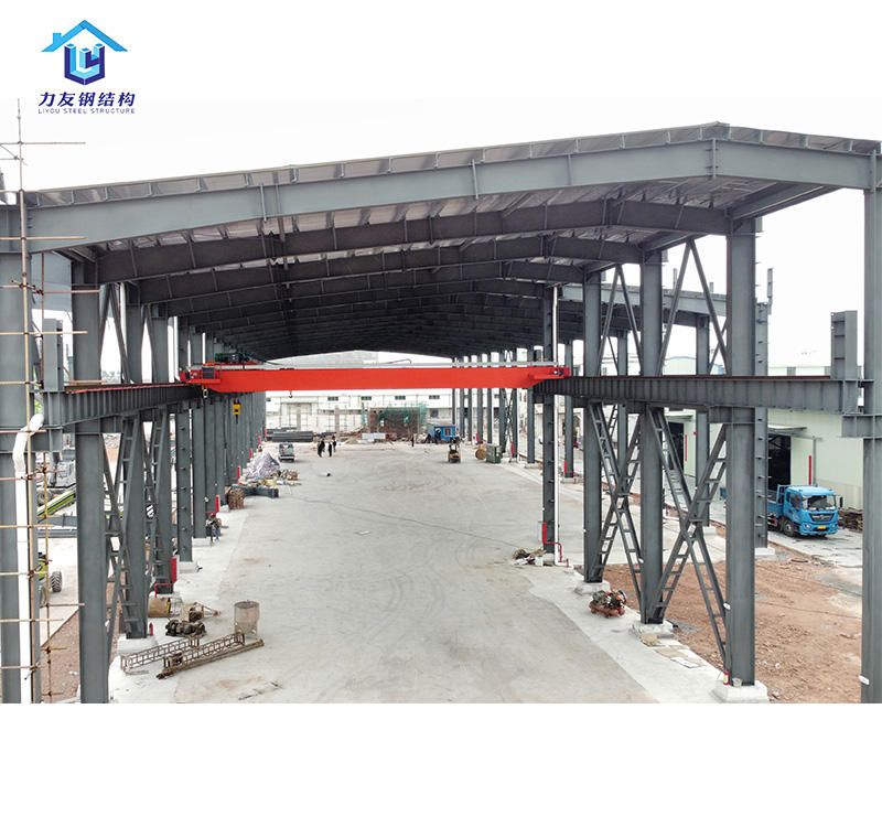 Heavy Project Prefabricated Steel Structure Warehouse Workshop Building Storage Steel Shed Industrial Building Metal Shed