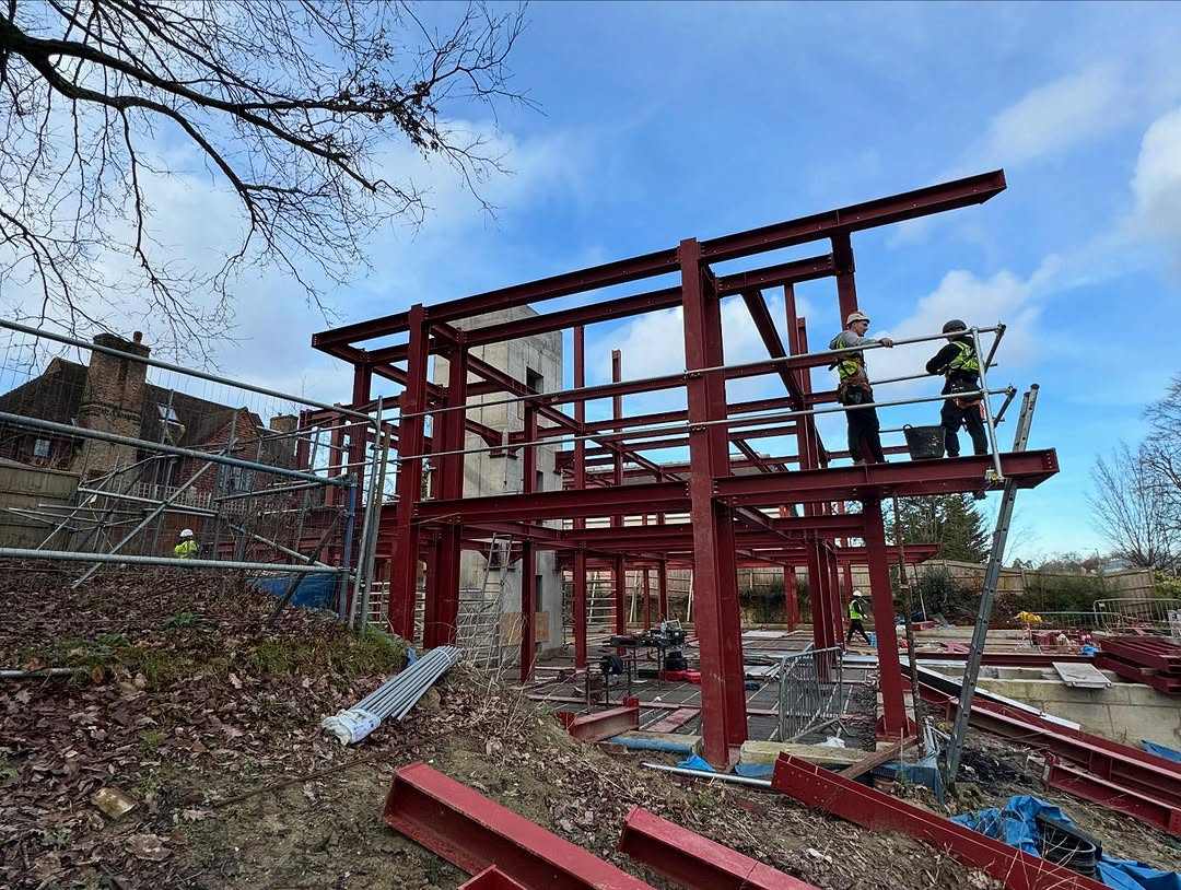 2025 a 3-storey Steel Structure With a Reinforced Basement Designed for Durability Efficiency and Precision