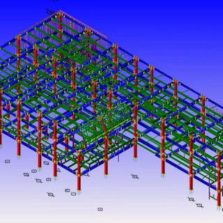 2025 Steel Construction Drawings Detailed Drawings Full-scale Steel-frame Sports Club Approximately 600 Tons