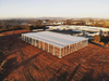 2025 Warehouse Nearing Completion Construction Works Metalstructure Engineering Quality Steelstructure Coatings Facades Roofing