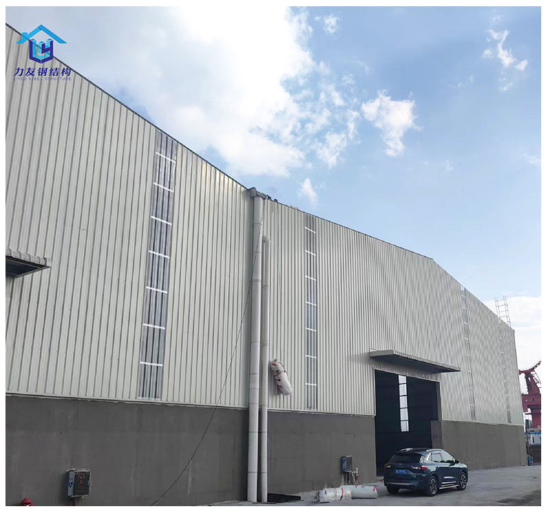 Steel Frame Construction Shed Prefabricated Logistics Warehouse Metal Building Steel Structure Workshop