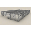 China Prefabricated Steel Structure Warehouse Double Slop Roof Metal Frame Workshop Prefab Construction Warehouse