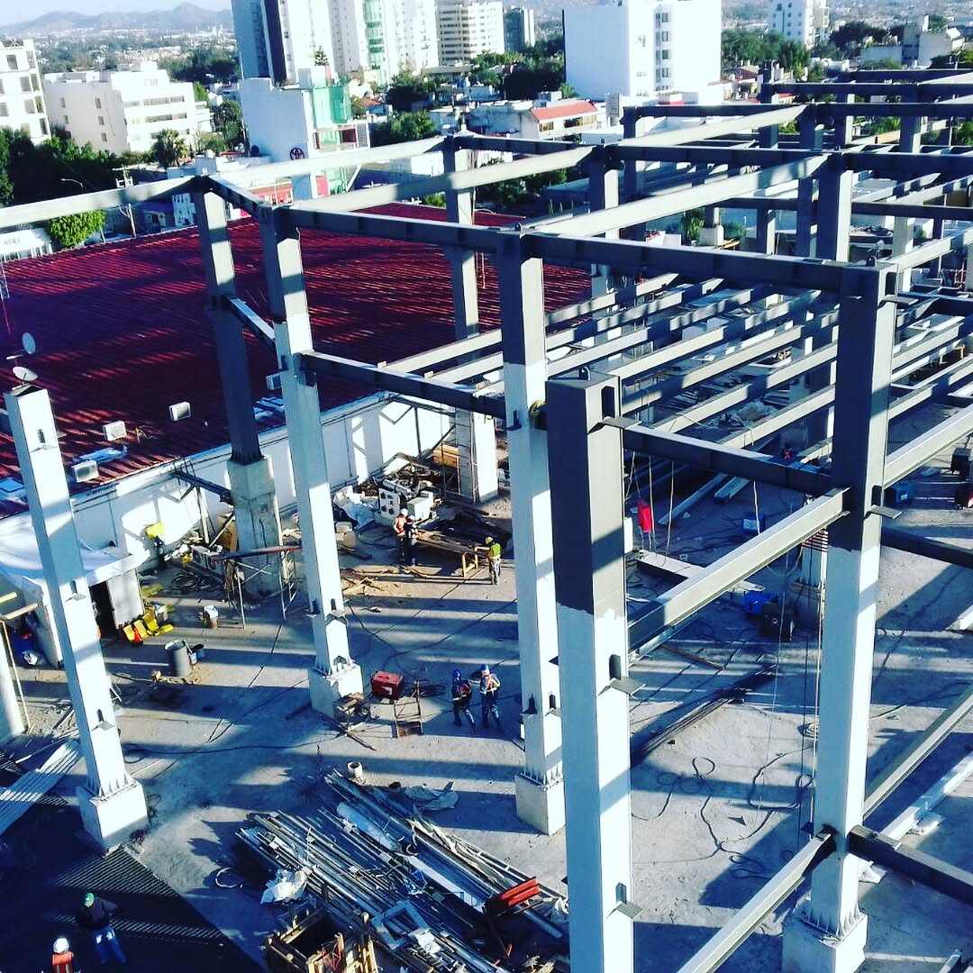 2025 Progress Continues on This Work Within the City Works Steel Structures