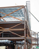 2025 More Steel Is Being Erected at the Hilton Head Island High School Job Site. the Second Building Has Really Taken Shape