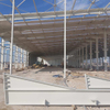 Prefabricated Steel Structure Office Warehouse Workshop Storage Closet Commercial Building Pre-Engineered Metal Shed Building