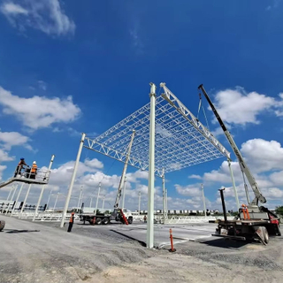 2025 Assembly Of Metal Structure For Industrial Warehouse In Apodaca Nuevo Leon