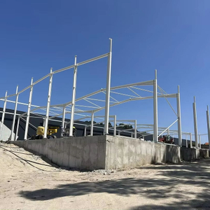 2025 Warehouse Nearing Completion Construction Works Metalstructure Engineering Quality Steelstructure Coatings Facades Roofing