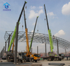 Modern Design Prefabricated Steel Structure School /Hotel /Hospital /Station/Warehouse Canopy Metal Truss of Gas Station