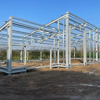 2025 Steel Structure Office Building Factory Workshop Steelstructure Industrialdesign New Buildings with Roof Panels Arriving