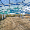 2025 Steel Prefabricated Warehouse Steel Structures Portable Storage Building Engineered Bulk Storage Workshop Garage Shed