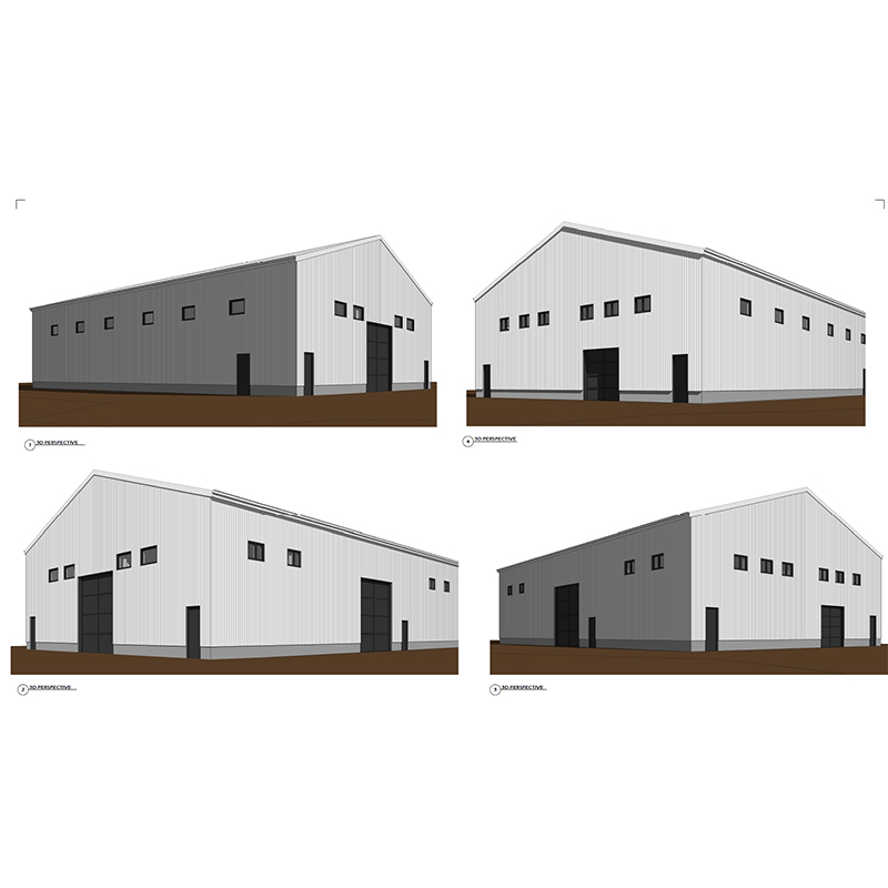 metal structure house