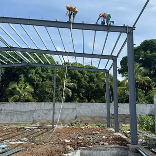 Steel Structure Fabrication Process