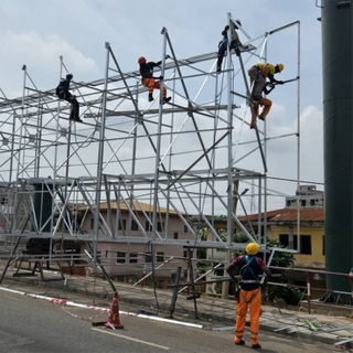 Steel Pipe Building Frame