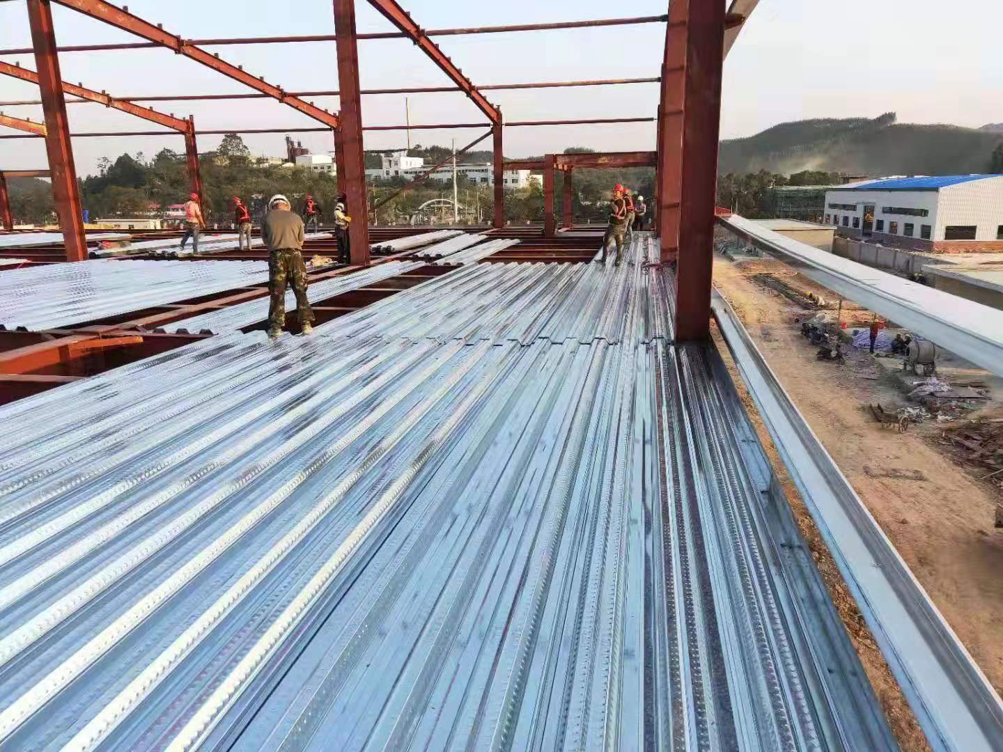 steel structure plant installation
