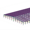 2024 Metal Framing Prefab Large Clear Span Big Warehouse With Concrete Column in Philippines