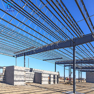 2024 Good Thermal Insulated Prefabricated Building With Crane Beam Metal Framing Work Steel Workshop in Guyana