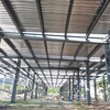 Metal Steel Structure Warehouse Building Custom Steel Structure Workshop with Mezzanine