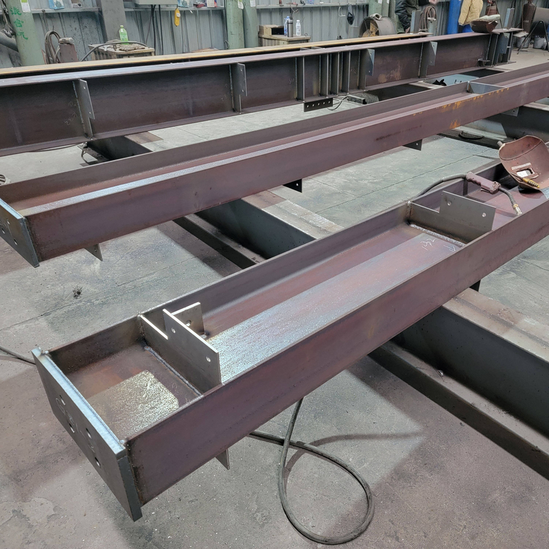 China Hot Rolled Q355B/Q235B H Steel Structure Frame Processing