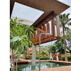 2025 the Mixed Structure of Exposed Steel and Metal Ensured the Minimum Number of Pillars Creating the Main Room of the House