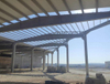 2025 1st Stage 1,350 M2 Steel Construction Roof Construction Work Steelconstruction Steelfactory Steelstructures Steel Building