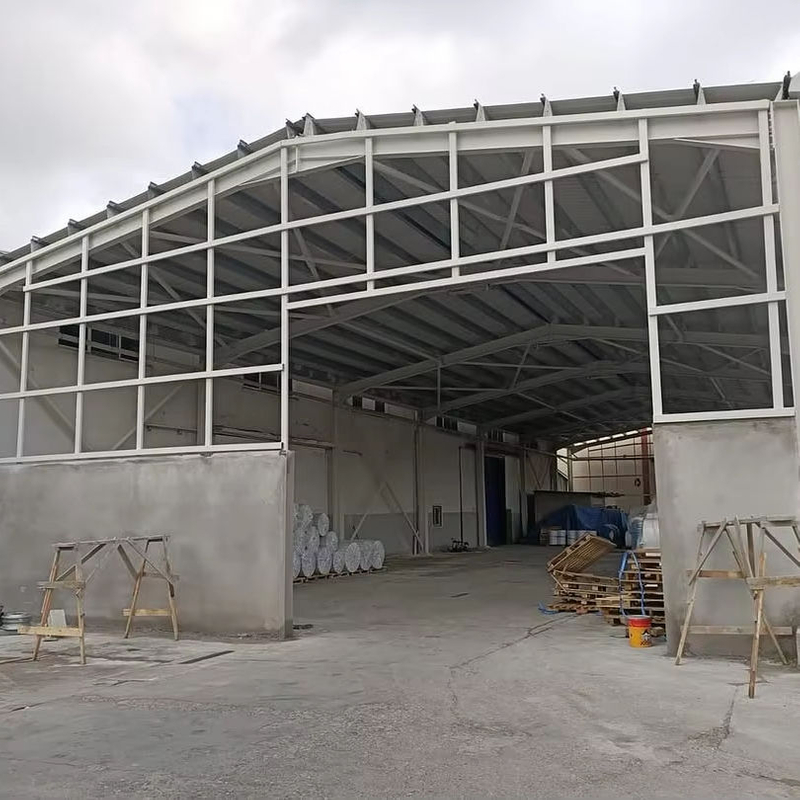 2025 1,000 M2 Steel Construction Roof Project Steelconstruction Steelroof Steelfactory Steelwarehouse Industrialstructures