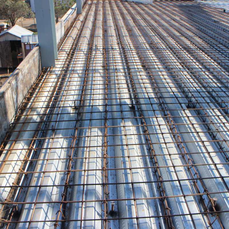 Steel Floor Decking for Warehouse Workshop Mezzanine