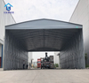 2024 Modern Design Prefabricated Steel Hangar Shopping Mall Warehouse Workshop Building Kit Prefab Metal Frame Garage Carport
