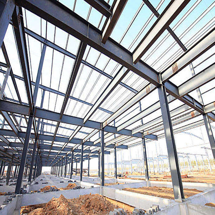 2024 Hot Product Prefabricated Factory Workshop Metal Frame Industrial Construction for Africa