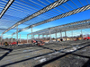 2025 Main and Secondary Framing Are Almost Done All Rafters Are in Place and All Purlins in Place on Newest Warehouse Project.
