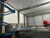 2025 New Factory Expansion Project Progress Update Interior Insulation Installed Building Exterior Wall Roof Sheeting Complete.