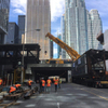 2025 the Pedestrian Bridge Is Over 36m Long Weights Approximately 210 Tonnes the Bridge Was Fabricated in Six Truss-type Pieces