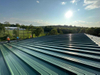 2025 Warehouse Storage Expansion Construction Update Warehouse Wall Sheeting Trims Completed Roof Sheeting Is Being Installed
