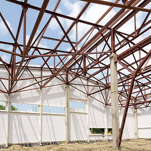 2024 Adding Part Steel Structure Top Roof Prefabricated Roof Fast Installation Steel Structure Building