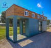 Cost Less Prefabricated Houses Villas Steel Structure All with Steel Structure Prefab Villa Luxury Container House