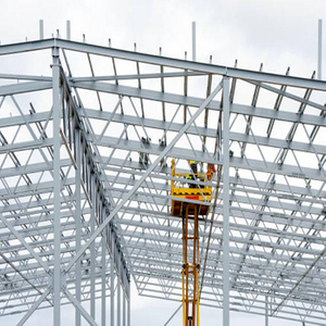 2024 Prefabricated Building Flat-Roofed Color Steel Roofing Steel Structure Breeding Factory