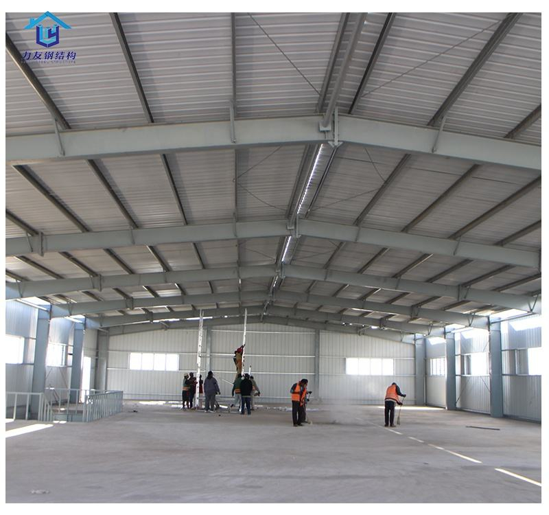 High Quality Economical Large Space Steel Frame Building Prefabricated Steel Structure Workshop Warehouse Building for Industry