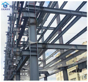 Prefabricated Steel Structural Warehouse Building Fabricated Metal Multi-Storey Frame Building for Commercial Office