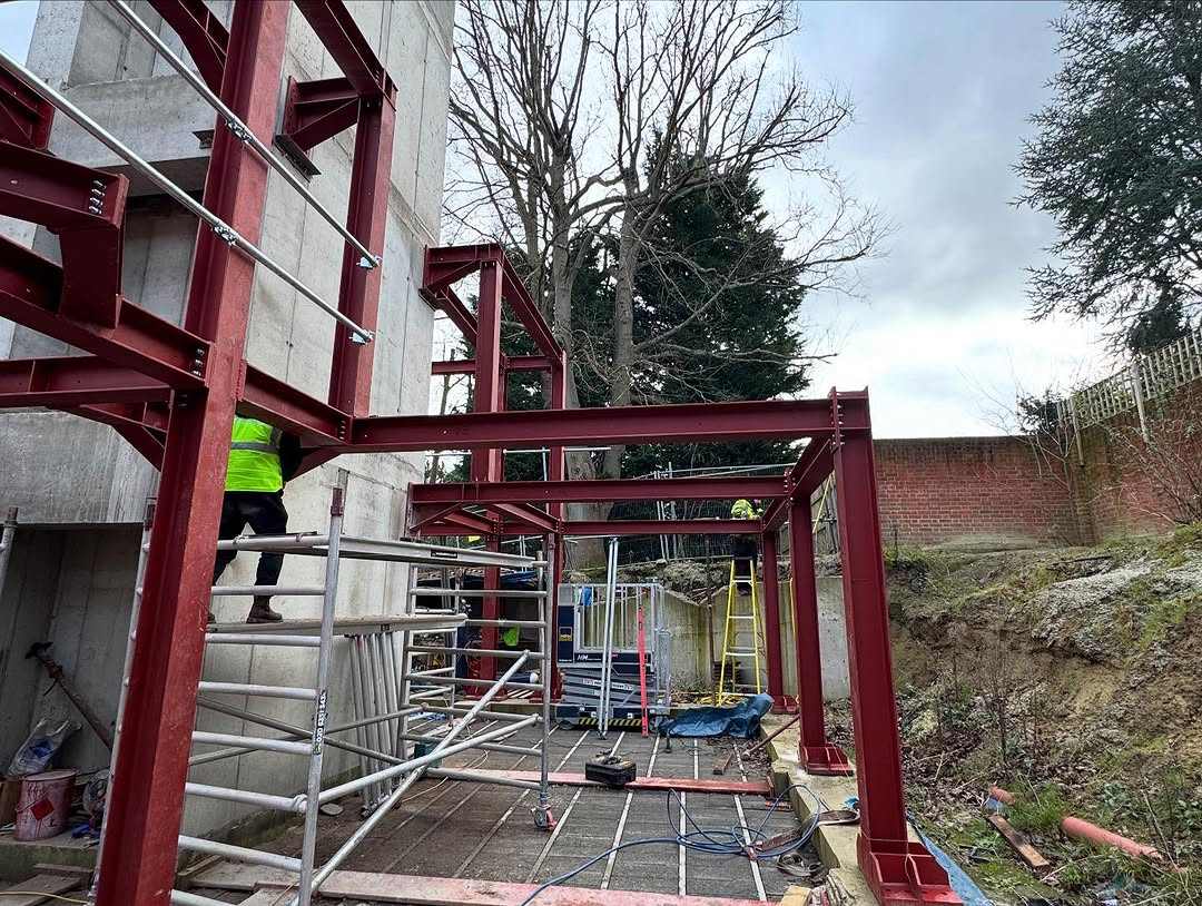 2025 a 3-storey Steel Structure With a Reinforced Basement Designed for Durability Efficiency and Precision