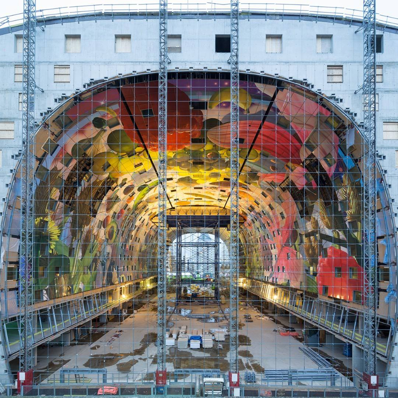 2025 Have You Ever Wondered How We Installed the Ultra-thin Cable Net Facades of the Market Hall in Rotterdam (NL)