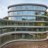 2025 the Self-supporting Glass Facade of the Triodos Office Building Steel Structure Building Unique Sustainable Steel Structure