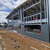 2025 Steel Structure Office Building Workshop Steelstructure Works Are Now Complete Cladding Are Underway on Office