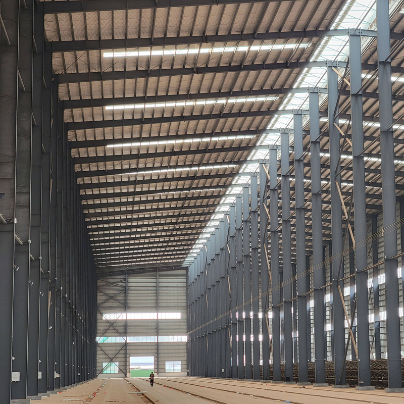 Chinese Steel Panels Warehouse Prefabricated Building Steel Multi-Stories Frame Warehouse