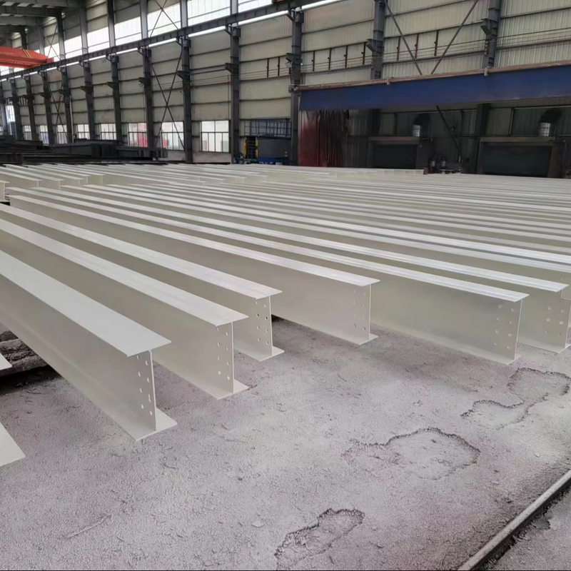 2024 Customized Sizes All Sizes Can Be Processed Painted Metal Column Galvanized Steel Beam Baking Varnish Steel Column